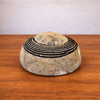 Bowls em Pedras Naturais com Acabamento Dourado